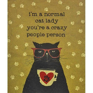 Normal Cat Lady Plush Flannel Throw - The Fox Decor